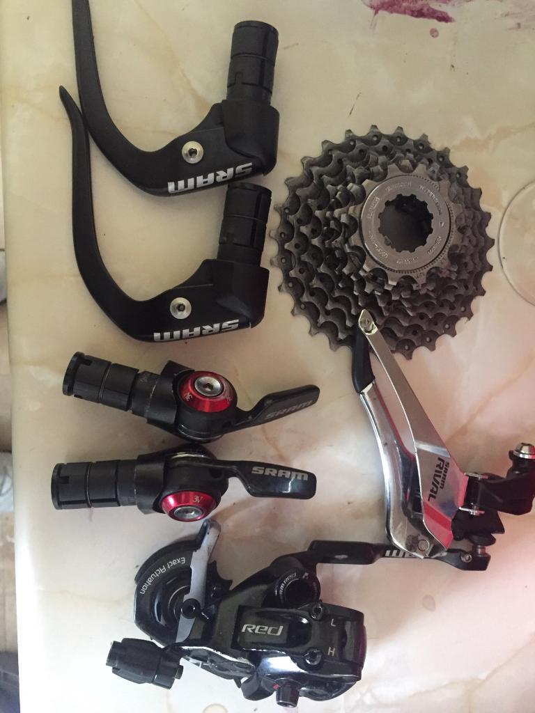 sram red 10 speed groupset for sale